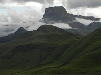DSCN7807  The big mountain emerges from the clouds