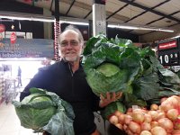 20161122 090339  Huge cabbages in the Spar in Maclear-we bought seeds!