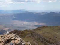 P1120841  Christine with Petersberg in the bottom