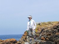 DSCN8623  Clambering over the rocks