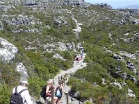 DSCN8841  Dip to the col where the trail drops to the city below