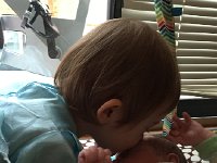 IMG 4664  Big sister gives a kiss