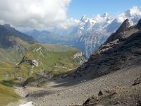 20160911 133230  looking down toward Mürren