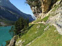 IMG 3366  The trail above the lake