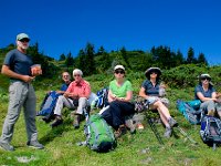 DSC09284  The same cast of characters taking a snack break along the trail