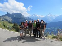 IMG 8845  The group for the first day at Schynige Platte