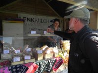 DSCN7509  Starting the run down the length of the stands