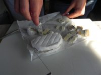 DSCN7533  A soft cheese stuffed with garlic and herbs