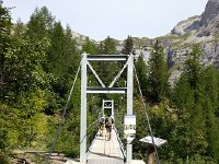20160903 105412  crossing one of the inlets to the lake