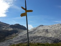20160903 130437  I was very happy to find a sign confirming the trail&#39;s existence