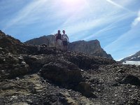 20160903 140822  Bri and Nico on the downward trail