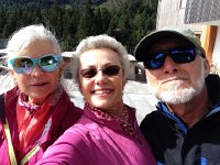 IMG 5582  We three took the bus down from Lukmanier to Acquacalda while the others walked