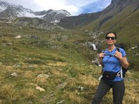 IMG 4001  Larysa and waterfall