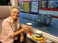 20170909 080738  the luxury of coffee &#38; croissant at Visp