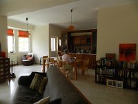 DSCN3730  CP on the internet in Paul and Mary Jo&#39;s dining room