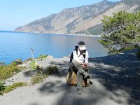 DSCN3848  some sand got in Christine&#39;s shoes too