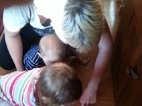 20170428 074533  Liam and Mommy help too