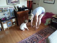 20170430 093119  couldn&#39;t get Val to stretch her legs