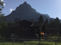 IMG 1994  Bernese flag, chalet and mountain