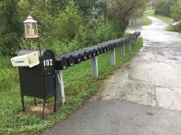 IMG 2494  the longest row of mailboxes ever