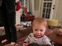 20171210 192146(0)  Liam explores my pant leg