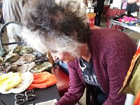 20171203 111752  Madame Cash signing photos in the gift shop