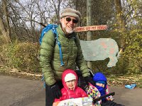 IMG 4639  navigating the zoo, looking for animals, all of whom are huddled inside barns