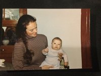 IMG 4717  a photo from 1987 when Vivianne was smaller than Liam!