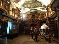 LARH4171  While we travel, Nikk and Bri et al. go to the library at St-Gall