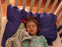 IMG 3818  Val also knows how to power sleep