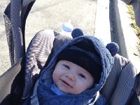 IMG 3876  Liam bundled up for another outing in the cold