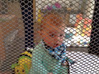 IMG 4106  Liam in the Pack-n-Play