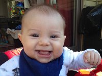 IMG 4217  Laim loves being outside in the Super Coop