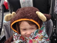 IMG 4311  Val bundled up against the wind