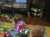 IMG 1284  Val teaches Liam