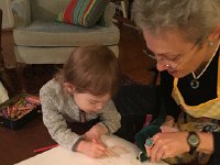 IMG 1287  Making a Valentine&#39;s sign of sorts while waiting for whatever is in the oven