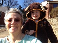 IMG 3920  Titine and the moose