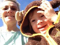 IMG 3923  Val likes looking at photos of herself