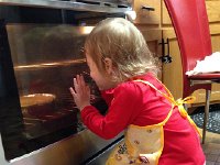 IMG 4024  Val watches the pie bake