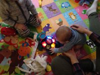 IMG 4038  Val teaches Liam