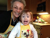 IMG 4046  Titine and Val on another cooking project?