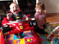 IMG 3673  Liam enjoys the Super Coop