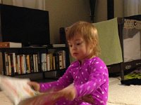 IMG 3795  The second sleepover night we finished the movie and read new books.