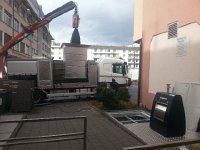 20170228 112752  Hoisting recycling bins