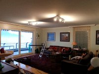 20170112 161827  Meanwhile I installed lights in the salon