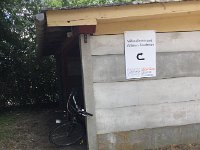 IMG 1544  then Christine left for the train station a km down the hill