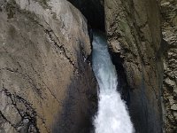 IMG 20170717 135916  The stream comes from several glaciers and so carries much debris and is therefore very erosive.