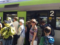 IMG 1617  In Zweissimmen, we switch to a regular guage train