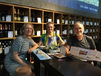 IMG 1918  not too wet and in the Vinorama where we sampled wines, had some snacks, watched a video