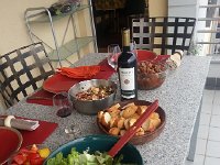 20170722 174634  22 July dinner on balcony